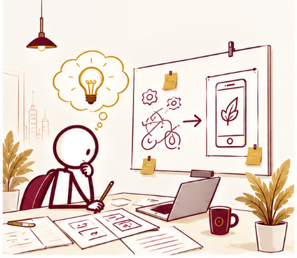 UX wireframes